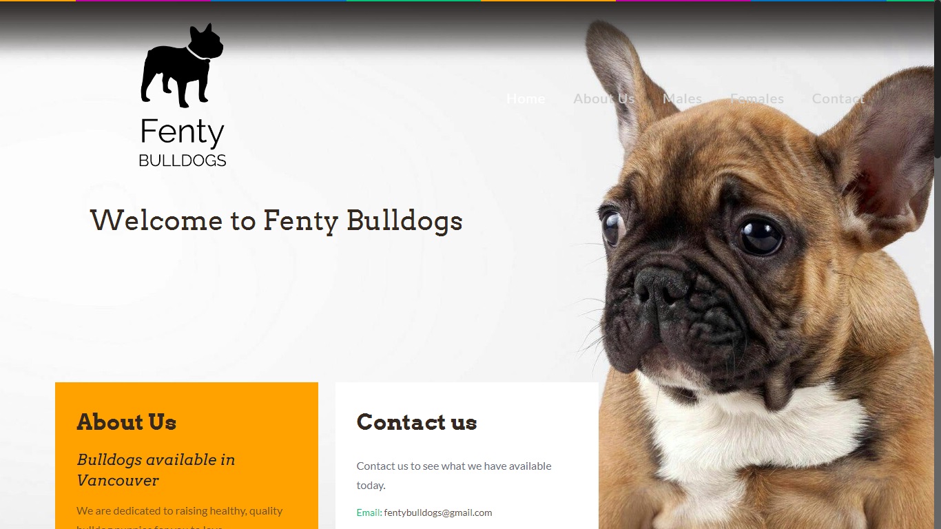 dog breeder website