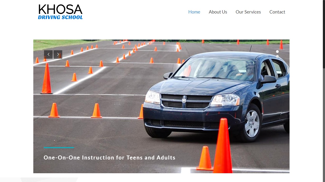 khosa driving school website in abbotsford