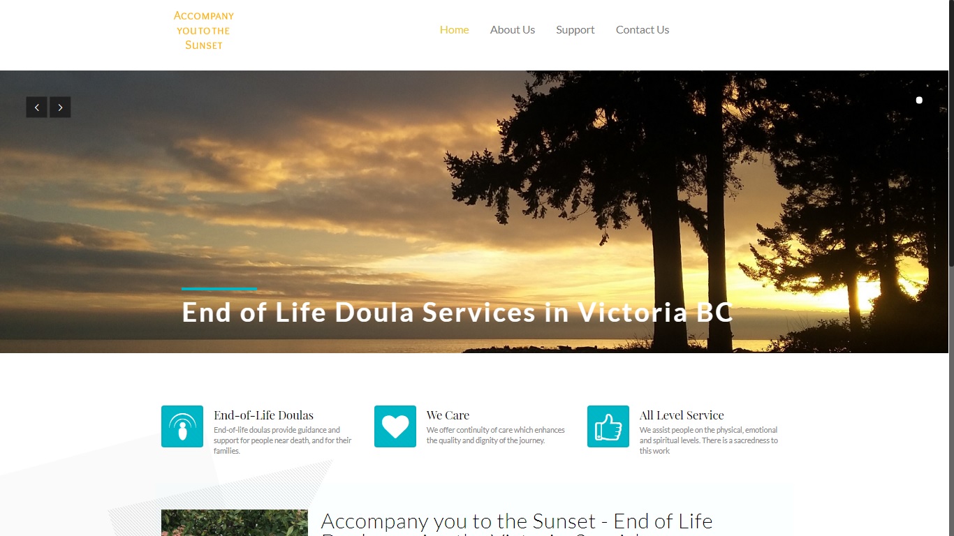 website for end of life doula victoria bc