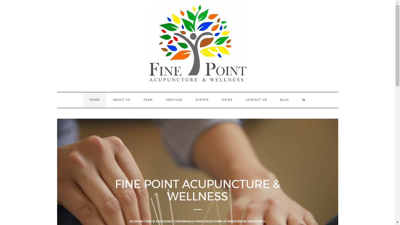 acupuncture website designer