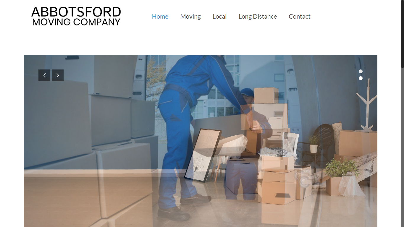 Abbotsford moving company website